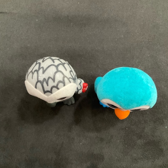 TY BEANIE BOO MINI OWL AND PENGUIN - Picture 6 of 6